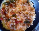 Foto langkah ke 5 dari resep Pizza Nasi Tempe.