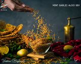 મિન્ટ ગાર્લિક આલુ સેવ (Mint Garlic Aloo Sev Recipe In Gujarati) રેસીપી સ્ટેપ5ફોટો