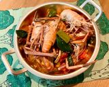 รูปขั้นตอนการทำที่ 7 ของ กุ้งอบเนย