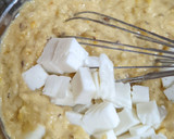 Foto del paso 2 de la receta: Tarta rápida de plátano macho maduro asado con queso
