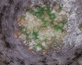 A picture of step 3 of Veg manchurian.