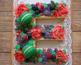 Foto langkah ke 9 dari resep Letter cake, versi Simple.