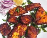 A picture of step 7 of Garlic Lemon flounder Fish fry.
