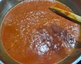 Une image de l'étape 4 de Calamars en sauce tomate.