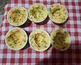 Foto del passaggio 5 della ricetta Tortini patata piselli e carota filanti