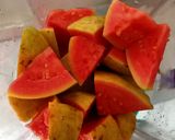 Foto langkah ke 1 dari resep Jus Jambu Biji Merah.