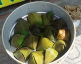 Hình bước làm 3 của món Bánh giò