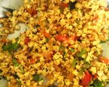 A picture of step 5 of Popped Jowar Upma.