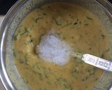 A picture of step 3 of Less Oil Handvo Flour Palak Vada.