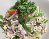 รูปขั้นตอนการทำที่ 3 ของ ยำอกไก่ฉีก คีโต