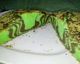 Foto langkah ke 11 dari resep Choco pandan zebra cake.