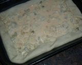 Foto del paso 6 de la receta: Tarta de queso, cebolla y aceitunas