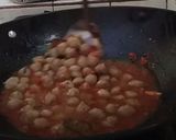 Foto langkah ke 4 dari resep Bakso Bumbu Pedas.