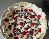 Pas rețetă Cheesecake copt cu mascarpone și fructe de pădure 🫐🍓 3 fotografie