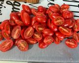 Une image de l'étape 5 de Salade de pâtes aux tomates cerises, poivrons rouges grillés et persil.
