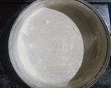 A picture of step 6 of Badam Bread cake.