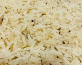 A picture of step 5 of Zeera Rice.