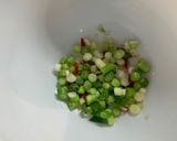 A picture of step 2 of Mango Salsa.