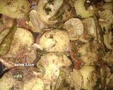 A picture of step 4 of Baked potato💕.