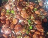 Foto del paso 5 de la receta: Alambre de salchichas y chorizo 🇲🇽😍😍
