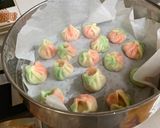 A picture of step 6 of Kawaii Colorful Gyoza Dumplings.