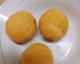 Hình bước làm 2 của món Trung thu khoai tím