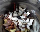 A picture of step 2 of Sweet spicy coconut tomato chutney.