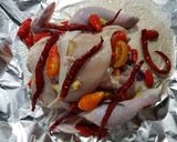 Foto langkah ke 4 dari resep Ayam Kukus sambal Rempah.