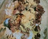 A picture of step 4 of Vegan Mushroom & "Jackfruit" Beef Stroganoff.