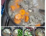 Foto langkah ke 4 dari resep Sop Kambing Anti Bau Prengus (Empuk Tanpa Presto).