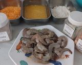 Foto langkah ke 2 dari resep Udang Tempura ala Restoran.