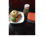 Foto langkah ke 1 dari resep Diet Juice Pear Lime Carrot Moringa (Daun Kelor) Chia Seed.