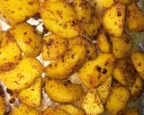 A picture of step 5 of Skillet potatoes.