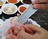 A picture of step 1 of Chicken lollipop.