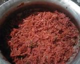 A picture of step 6 of Beetroot Pulao.