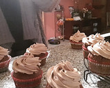 Foto del paso 5 de la receta: Cupcakes de Turrón de Suchard con Buttercream de Café (Navidad)