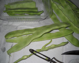 Foto del paso 1 de la receta: Chauchas gratinadas en cazuela
