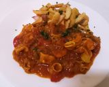 Foto del paso 6 de la receta: Pica-pica de calamar y gambones
