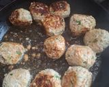 A picture of step 6 of Cheese-Stuffed Meatballs in Chipotle Sauce.