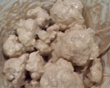 A picture of step 6 of Buffalo cauliflower.