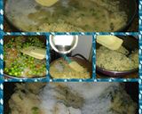 A picture of step 2 of Green Peas Suji Upma.