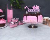 Foto del paso 10 de la receta: Torta con fondant de BLACKPINK