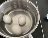 A picture of step 1 of Asian spicy cooked egg.