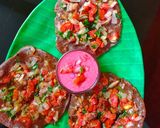 A picture of step 5 of Ragi uttapam.