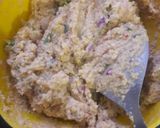 A picture of step 2 of Moong Daal Pan Cake.