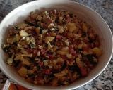 Foto del paso 2 de la receta: Gran revuelto de calabacín, patatas, cebolla y  pavo