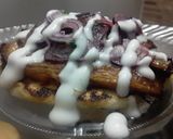 Foto del paso 10 de la receta: Pencas de acelga🌿 bbq🌶🍯 con crema🍶 de arroz🍚...🤔🤨😊