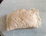 A picture of step 3 of Super healthy and Crispy bread pockets.