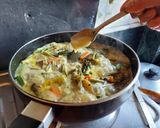 সজনে ডাঁটার শুক্তো (sojne dantar shukto recipe in Bengali) রেসিপি ধাপ - 5 ছবি