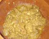 A picture of step 2 of Smoky beef handi.